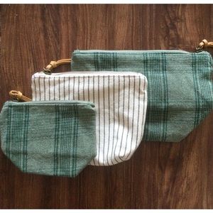 Hearth & Hand Travel Bags Set of 3